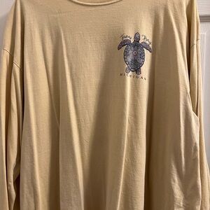 Women’s Beige Turtle Graphic Shirt
